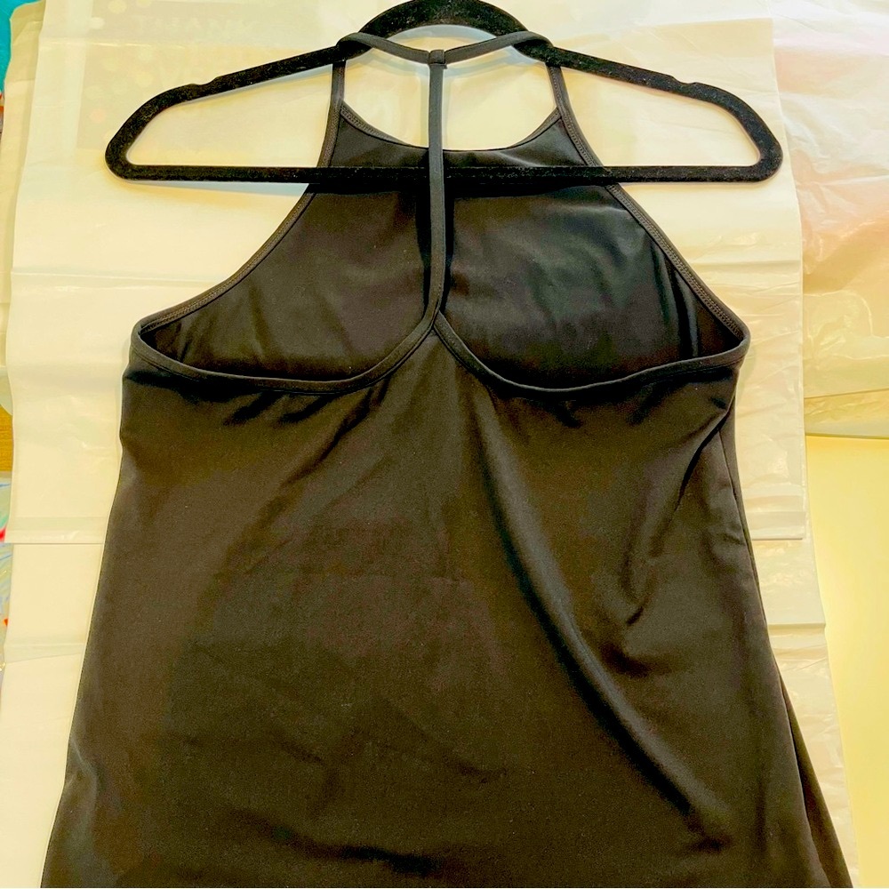 Fabletics NWOT Black Halter Top